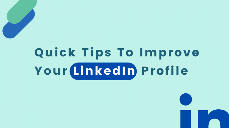 How to improve your LinkedIn profile